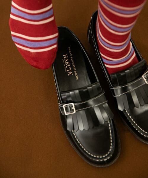URBAN RESEARCH DOORS / アーバンリサーチ ドアーズ フラットシューズ | 『別注』HARUTA×DOORS　キルトローファー | 詳細3