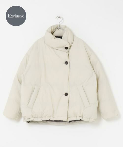 URBAN RESEARCH DOORS/アーバンリサーチ ドアーズ 『別注』NANGA×DOORS STANDCOLLAR DOWN JACKET アイボリー one URBAN RESEARCH DOORS/アーバンリサーチ ドアーズ 『別注』NANGA×DOORS STANDCOLLAR DOWN JACKET アイボリー one