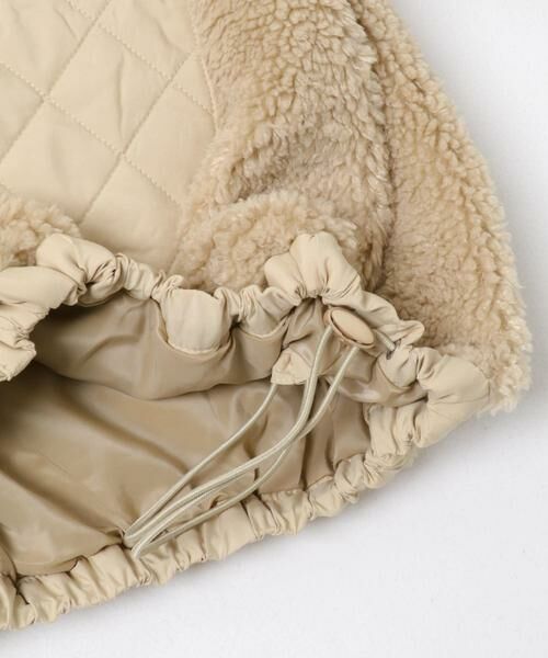 URBAN RESEARCH DOORS / アーバンリサーチ ドアーズ その他アウター | LACOSTE　リブニットスタンドカラーボアジャケット | 詳細4