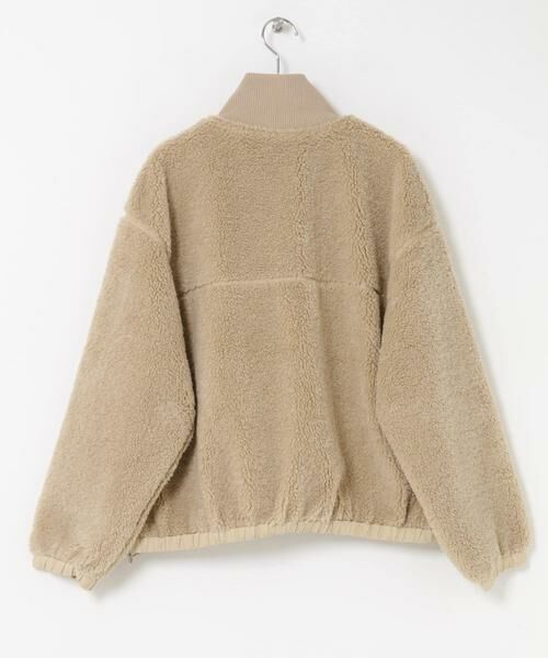 URBAN RESEARCH DOORS / アーバンリサーチ ドアーズ その他アウター | LACOSTE　リブニットスタンドカラーボアジャケット | 詳細6