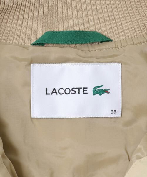 URBAN RESEARCH DOORS / アーバンリサーチ ドアーズ その他アウター | LACOSTE　リブニットスタンドカラーボアジャケット | 詳細8