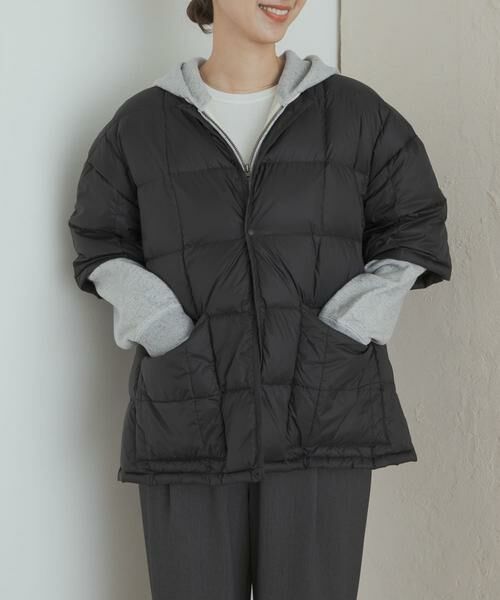 URBAN RESEARCH DOORS / アーバンリサーチ ドアーズ ダウンジャケット・ベスト | 『別注』TAION×DOORS　ショートスリーブAラインライトダウン | 詳細13