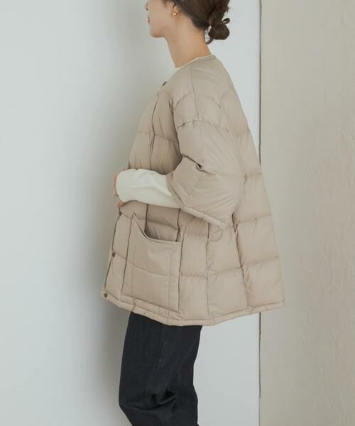 URBAN RESEARCH DOORS / アーバンリサーチ ドアーズ ダウンジャケット・ベスト | 『別注』TAION×DOORS　ショートスリーブAラインライトダウン | 詳細22