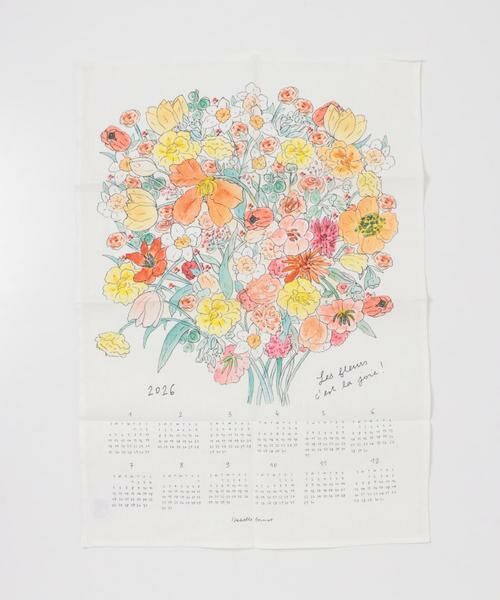 URBAN RESEARCH DOORS / アーバンリサーチ ドアーズ インテリア・インテリア雑貨 | 『WEB限定』2026 リネンカレンダー うれしい花束 | 詳細6