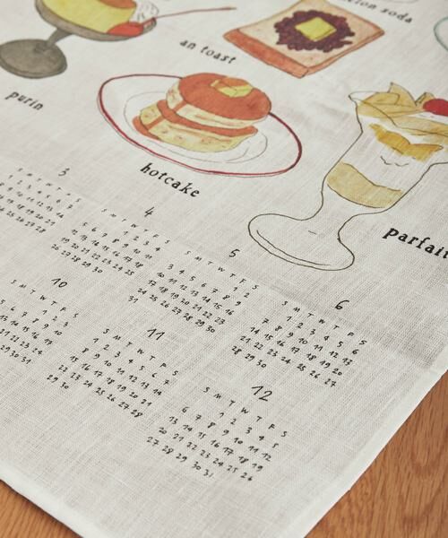 URBAN RESEARCH DOORS / アーバンリサーチ ドアーズ インテリア・インテリア雑貨 | 『WEB限定』2026 リネンカレンダー 日本のレトロフード | 詳細4