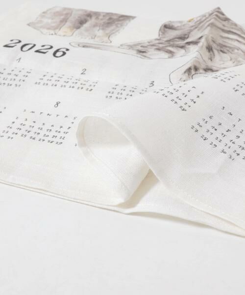 URBAN RESEARCH DOORS / アーバンリサーチ ドアーズ インテリア・インテリア雑貨 | 『WEB限定』2026 リネンカレンダー グレーの猫たち いろいろ | 詳細7