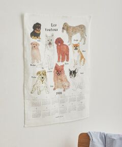 URBAN RESEARCH DOORS / アーバンリサーチ ドアーズ インテリア・インテリア雑貨 | 『WEB限定』2026 リネンカレンダー わんちゃんたち
