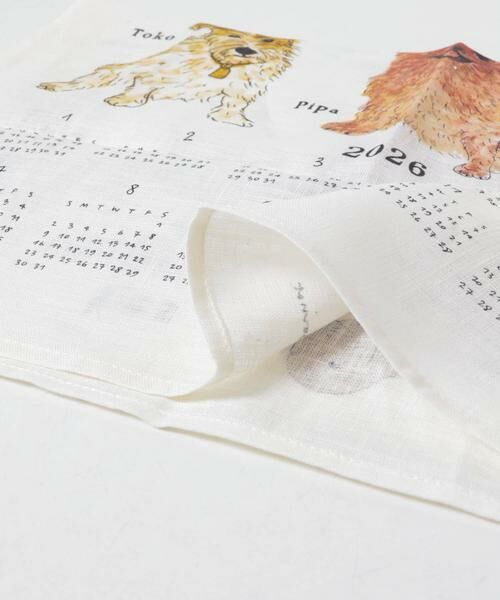 URBAN RESEARCH DOORS / アーバンリサーチ ドアーズ インテリア・インテリア雑貨 | 『WEB限定』2026 リネンカレンダー わんちゃんたち | 詳細6