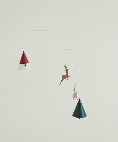 URBAN RESEARCH DOORS / アーバンリサーチ ドアーズ インテリア・インテリア雑貨 | 『WEB限定』shesay　三角コーンのクリスマスモビール | 詳細2