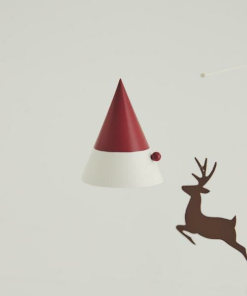 URBAN RESEARCH DOORS / アーバンリサーチ ドアーズ インテリア・インテリア雑貨 | 『WEB限定』shesay　三角コーンのクリスマスモビール | 詳細3