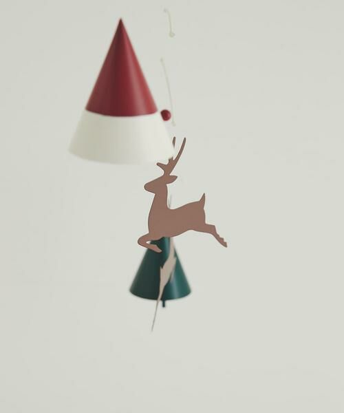 URBAN RESEARCH DOORS / アーバンリサーチ ドアーズ インテリア・インテリア雑貨 | 『WEB限定』shesay　三角コーンのクリスマスモビール | 詳細4