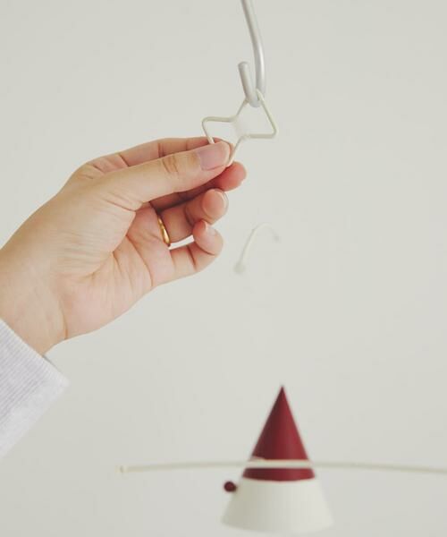 URBAN RESEARCH DOORS / アーバンリサーチ ドアーズ インテリア・インテリア雑貨 | 『WEB限定』shesay　三角コーンのクリスマスモビール | 詳細6