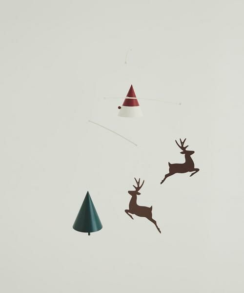 URBAN RESEARCH DOORS / アーバンリサーチ ドアーズ インテリア・インテリア雑貨 | 『WEB限定』shesay　三角コーンのクリスマスモビール（その他1）