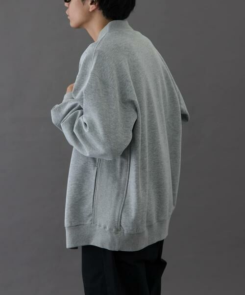 URBAN RESEARCH DOORS / アーバンリサーチ ドアーズ カーディガン・ボレロ | FORK&SPOON　ダンボールスナップカーディガン | 詳細3