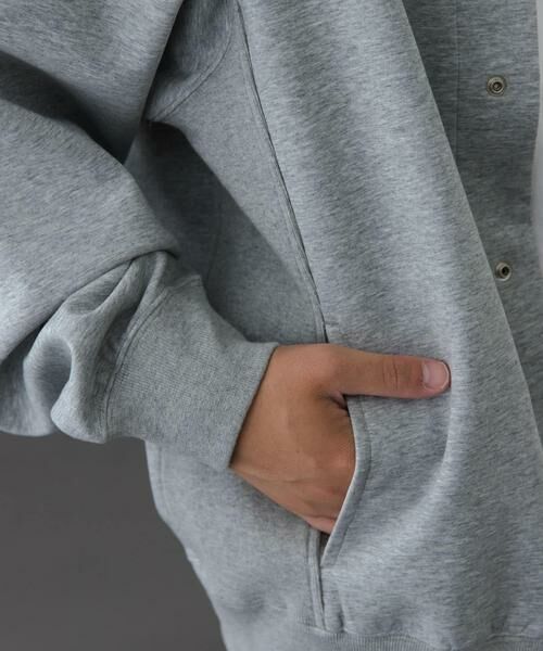 URBAN RESEARCH DOORS / アーバンリサーチ ドアーズ カーディガン・ボレロ | FORK&SPOON　ダンボールスナップカーディガン | 詳細6