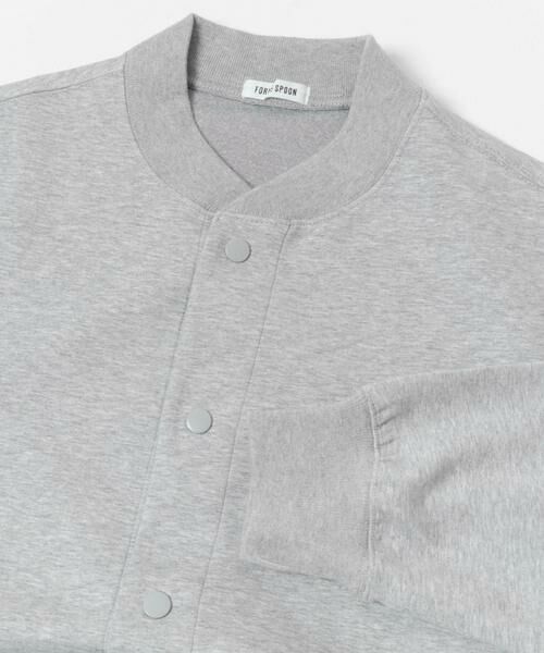 URBAN RESEARCH DOORS / アーバンリサーチ ドアーズ カーディガン・ボレロ | FORK&SPOON　ダンボールスナップカーディガン | 詳細9