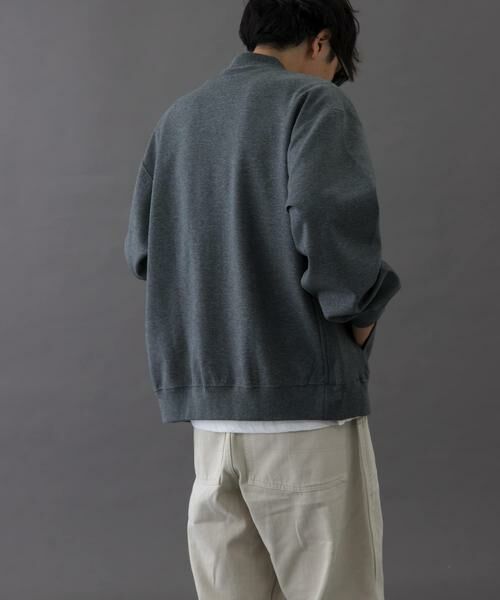 URBAN RESEARCH DOORS / アーバンリサーチ ドアーズ カーディガン・ボレロ | FORK&SPOON　ダンボールスナップカーディガン | 詳細10