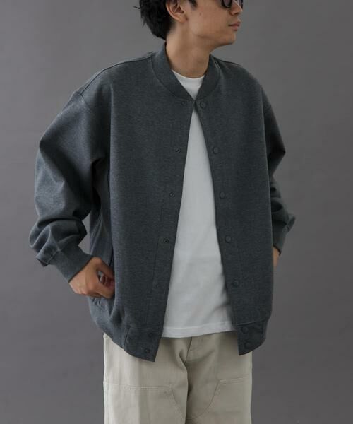URBAN RESEARCH DOORS / アーバンリサーチ ドアーズ カーディガン・ボレロ | FORK&SPOON　ダンボールスナップカーディガン | 詳細12