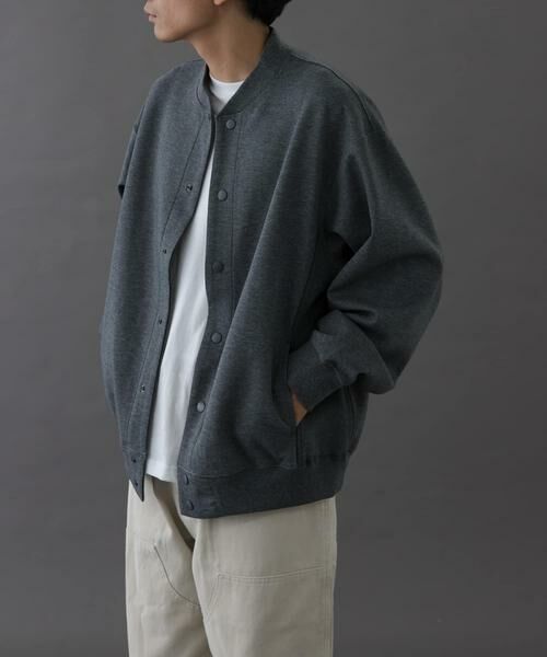 URBAN RESEARCH DOORS / アーバンリサーチ ドアーズ カーディガン・ボレロ | FORK&SPOON　ダンボールスナップカーディガン | 詳細13