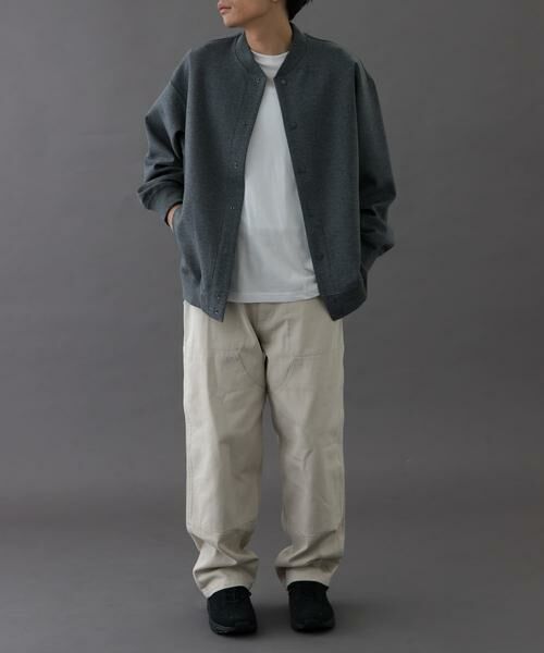 URBAN RESEARCH DOORS / アーバンリサーチ ドアーズ カーディガン・ボレロ | FORK&SPOON　ダンボールスナップカーディガン | 詳細16