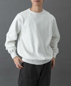 URBAN RESEARCH DOORS / アーバンリサーチ ドアーズ スウェット | FORK&SPOON　リサイクルコットン裏毛クルーネックスウェット