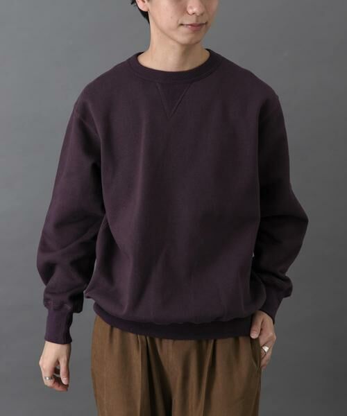 URBAN RESEARCH DOORS / アーバンリサーチ ドアーズ スウェット | FORK&SPOON　リサイクルコットン裏毛クルーネックスウェット | 詳細10