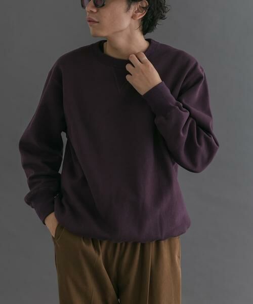 URBAN RESEARCH DOORS / アーバンリサーチ ドアーズ スウェット | FORK&SPOON　リサイクルコットン裏毛クルーネックスウェット | 詳細4