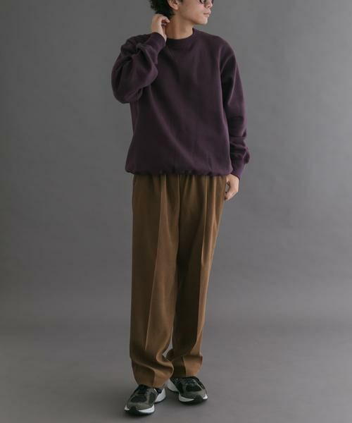 URBAN RESEARCH DOORS / アーバンリサーチ ドアーズ スウェット | FORK&SPOON　リサイクルコットン裏毛クルーネックスウェット | 詳細6