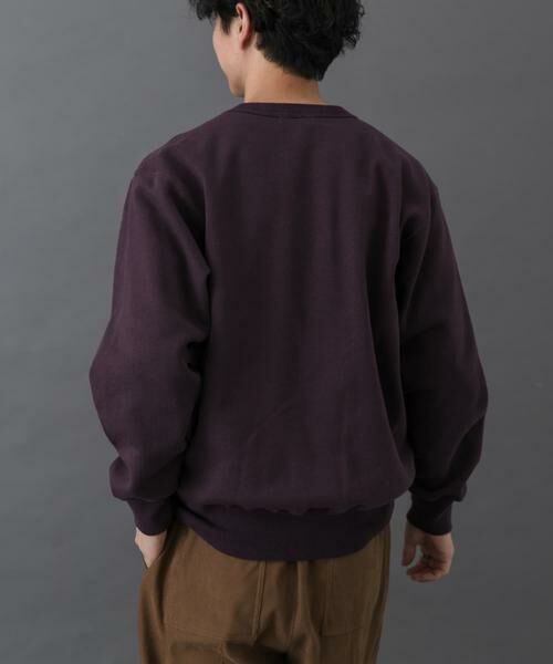 URBAN RESEARCH DOORS / アーバンリサーチ ドアーズ スウェット | FORK&SPOON　リサイクルコットン裏毛クルーネックスウェット | 詳細7