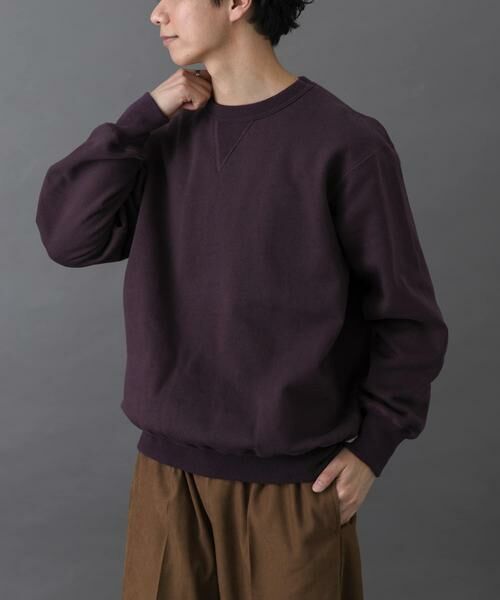 URBAN RESEARCH DOORS / アーバンリサーチ ドアーズ スウェット | FORK&SPOON　リサイクルコットン裏毛クルーネックスウェット | 詳細9