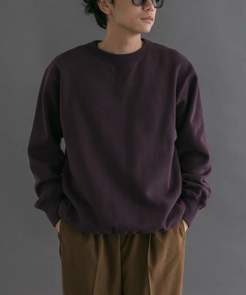URBAN RESEARCH DOORS/アーバンリサーチ ドアーズ FORK & SPOON リサイクルコットン裏毛クルーネックスウェット パープル系その他 4 URBAN RESEARCH DOORS/アーバンリサーチ ドアーズ FORK & SPOON リサイクルコットン裏毛クルーネックスウェット パープル系その他 4