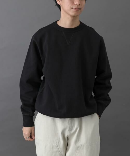 URBAN RESEARCH DOORS / アーバンリサーチ ドアーズ スウェット | FORK&SPOON　リサイクルコットン裏毛クルーネックスウェット | 詳細21