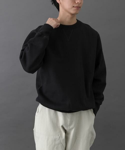 URBAN RESEARCH DOORS / アーバンリサーチ ドアーズ スウェット | FORK&SPOON　リサイクルコットン裏毛クルーネックスウェット | 詳細23