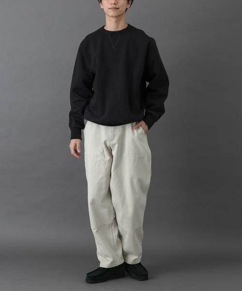URBAN RESEARCH DOORS / アーバンリサーチ ドアーズ スウェット | FORK&SPOON　リサイクルコットン裏毛クルーネックスウェット | 詳細24