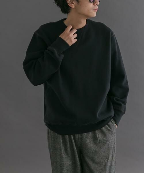 URBAN RESEARCH DOORS / アーバンリサーチ ドアーズ スウェット | FORK&SPOON　リサイクルコットン裏毛クルーネックスウェット | 詳細26