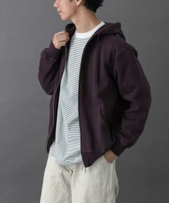 URBAN RESEARCH DOORS / アーバンリサーチ ドアーズ パーカー | FORK&SPOON　リサイクルコットン裏毛ジップフーディー