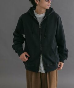 URBAN RESEARCH DOORS / アーバンリサーチ ドアーズ パーカー | FORK&SPOON　リサイクルコットン裏毛ジップフーディー