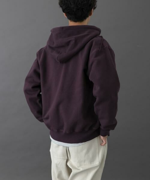 URBAN RESEARCH DOORS / アーバンリサーチ ドアーズ パーカー | FORK&SPOON　リサイクルコットン裏毛ジップフーディー | 詳細1