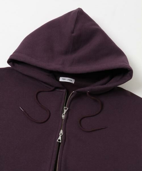 URBAN RESEARCH DOORS / アーバンリサーチ ドアーズ パーカー | FORK&SPOON　リサイクルコットン裏毛ジップフーディー | 詳細13