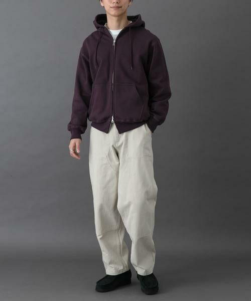 URBAN RESEARCH DOORS / アーバンリサーチ ドアーズ パーカー | FORK&SPOON　リサイクルコットン裏毛ジップフーディー | 詳細6