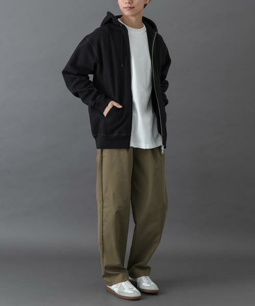 URBAN RESEARCH DOORS / アーバンリサーチ ドアーズ パーカー | FORK&SPOON　リサイクルコットン裏毛ジップフーディー | 詳細29