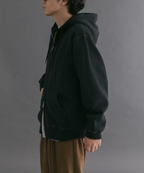 URBAN RESEARCH DOORS / アーバンリサーチ ドアーズ パーカー | FORK&SPOON　リサイクルコットン裏毛ジップフーディー | 詳細21