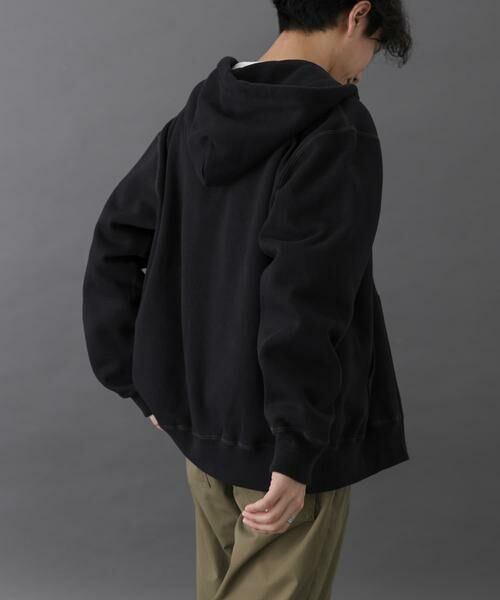 URBAN RESEARCH DOORS / アーバンリサーチ ドアーズ パーカー | FORK&SPOON　リサイクルコットン裏毛ジップフーディー | 詳細24