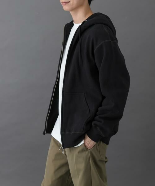 URBAN RESEARCH DOORS / アーバンリサーチ ドアーズ パーカー | FORK&SPOON　リサイクルコットン裏毛ジップフーディー | 詳細26