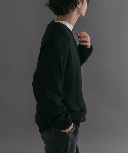 URBAN RESEARCH DOORS / アーバンリサーチ ドアーズ ニット・セーター | FORK&SPOON　コットンウールVネックニット | 詳細1