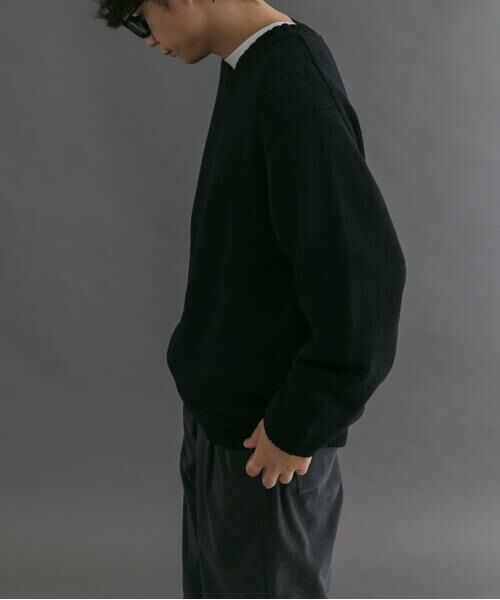 URBAN RESEARCH DOORS / アーバンリサーチ ドアーズ ニット・セーター | FORK&SPOON　コットンウールVネックニット | 詳細3