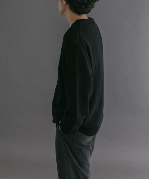 URBAN RESEARCH DOORS / アーバンリサーチ ドアーズ ニット・セーター | FORK&SPOON　コットンウールVネックニット | 詳細4