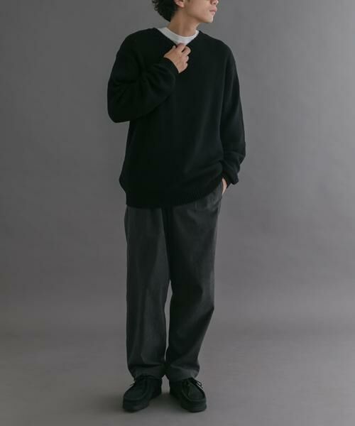 URBAN RESEARCH DOORS / アーバンリサーチ ドアーズ ニット・セーター | FORK&SPOON　コットンウールVネックニット | 詳細6