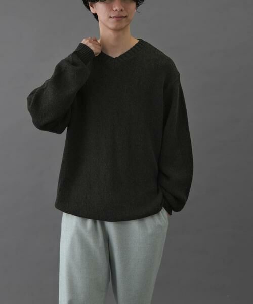 URBAN RESEARCH DOORS / アーバンリサーチ ドアーズ ニット・セーター | FORK&SPOON　コットンウールVネックニット | 詳細10