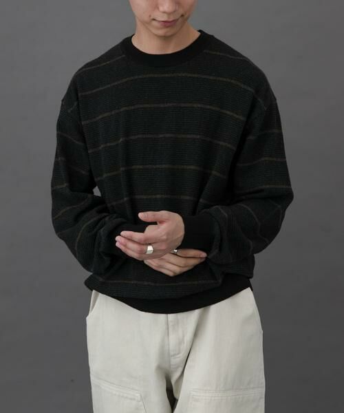 URBAN RESEARCH DOORS / アーバンリサーチ ドアーズ ニット・セーター | FORK&SPOON 　PROVORONEプルオーバーニット | 詳細8